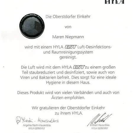 Oberstdorfer Einkehr - Mitten Im Zentrum 4* Oberstdorf