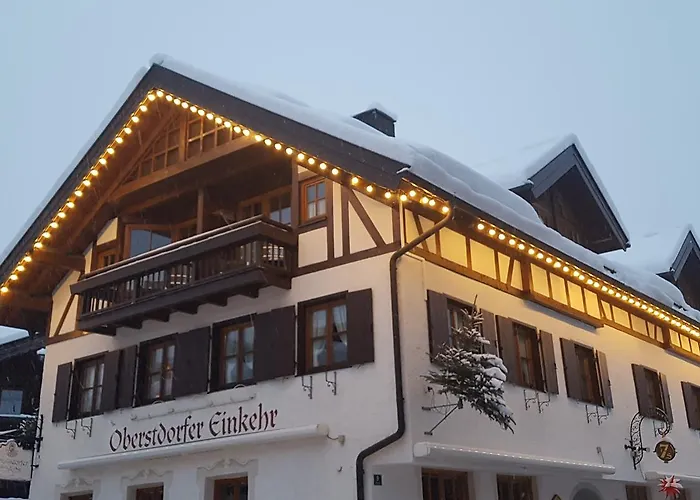 Hotel Oberstdorfer Einkehr - Mitten Im Zentrum